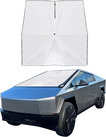 Windshield Sun Shade Umbrella for Cybertruck 2024 Upgrade