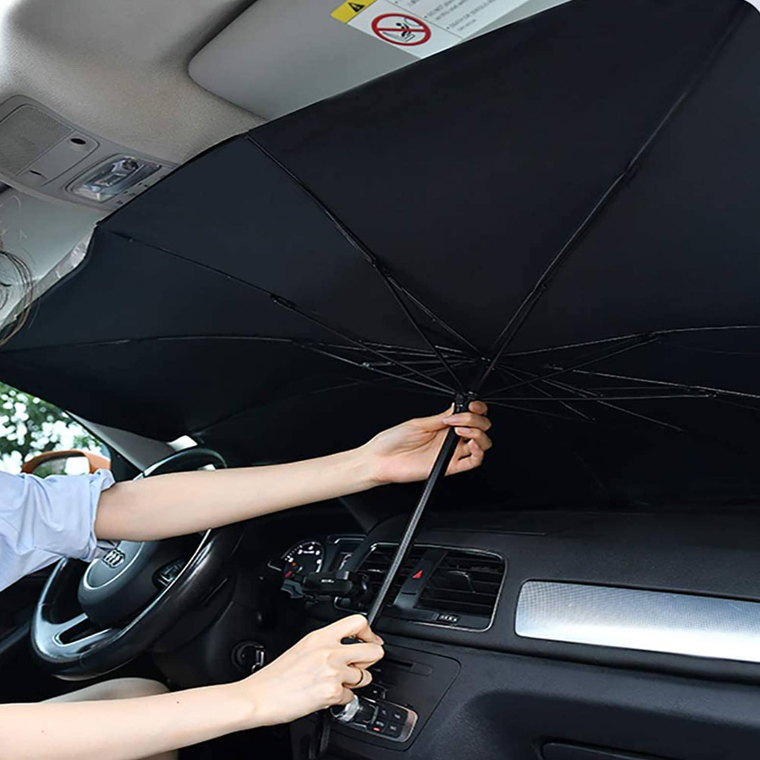 Windshield Sun Shade Umbrella for Tesla Model 3/Y 2017-2024